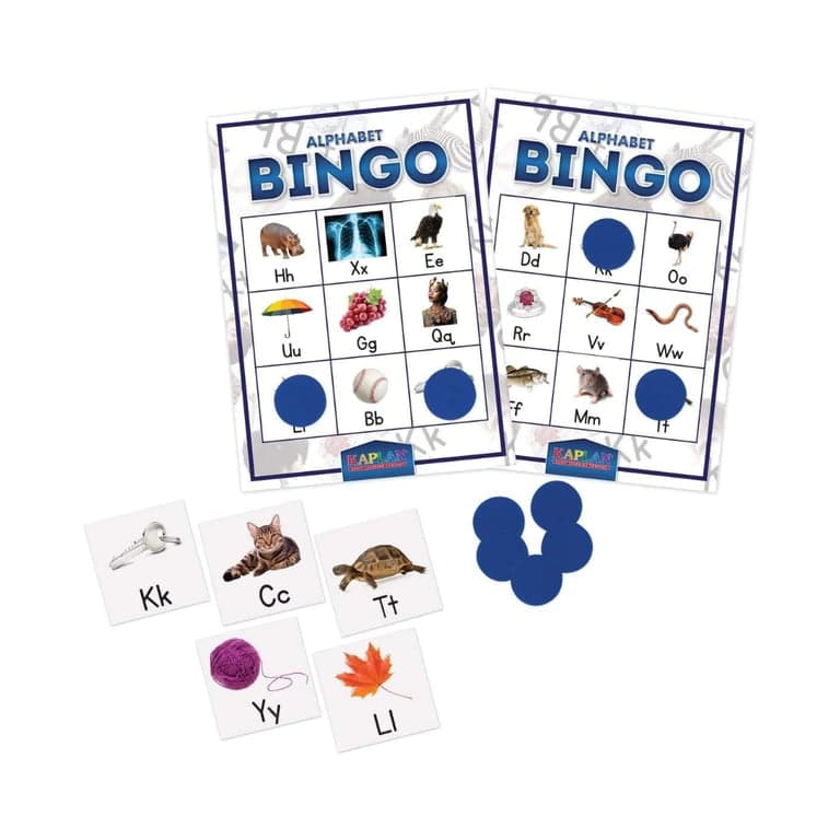 Kaplan Early Learning Alphabet Bingo Game