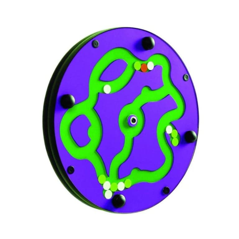 Playscapes Junior Amazer Maze Activity Wall Toy Purple Green