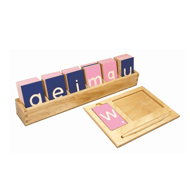 Alison's Montessori Lowercase Print Tracing Board