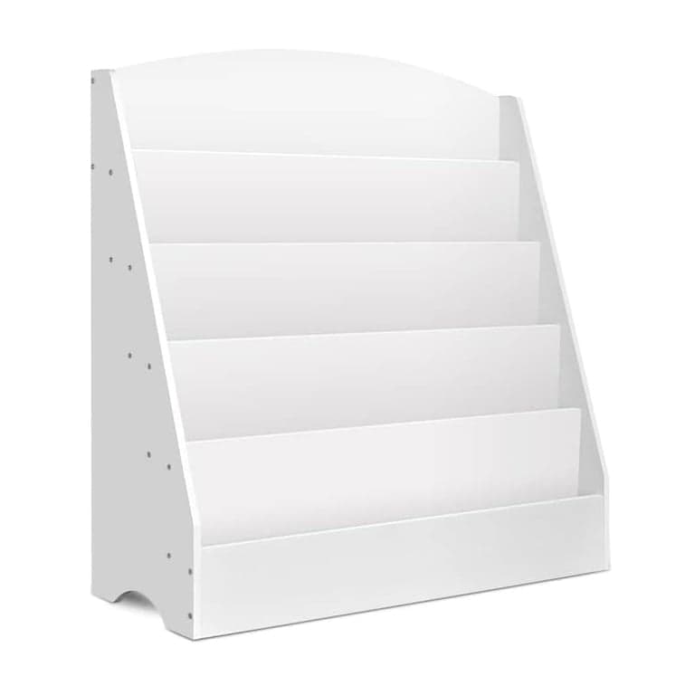 Artiss Keezi 5-Tier Front-facing Bookshelf White