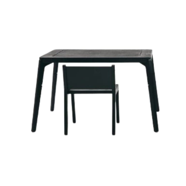 PIDkids Outdoor & Indoor Sensory Table Black 53 cm and 1 Chair