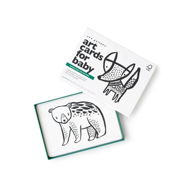 Wee Gallery Art Flash Cards Woodland Animals Collections