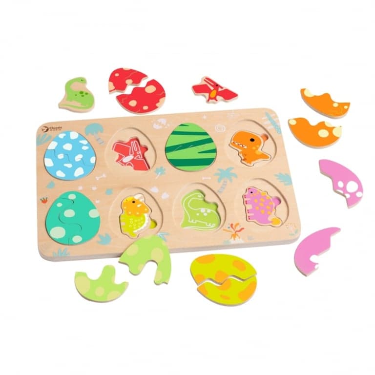 Classic World Puzzle Mémoire Œufs de Dino