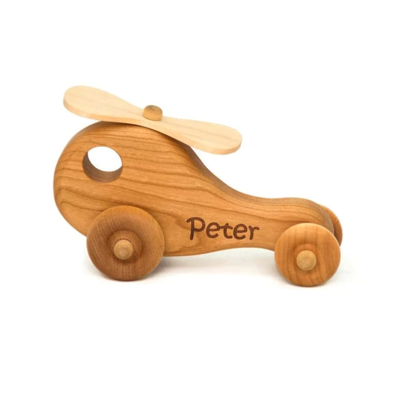 Little Wooden Wonders Wood Toy Helicopter