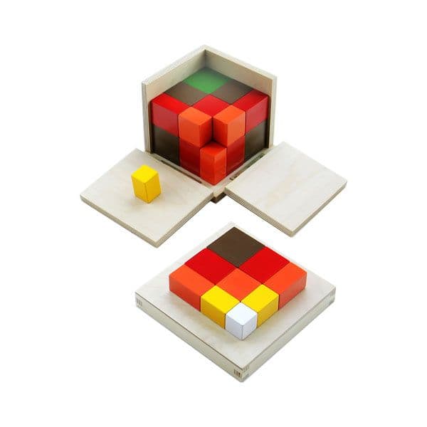 Montessori Outlet Arithmetic Trinomial Cube