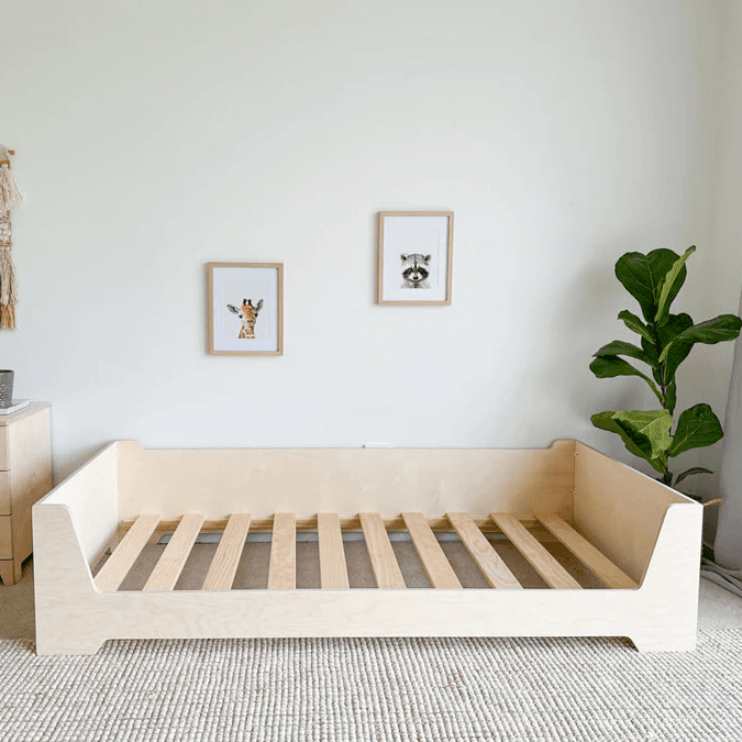 Magic of Wood Flippable Bed Single No Headboard No Drawer