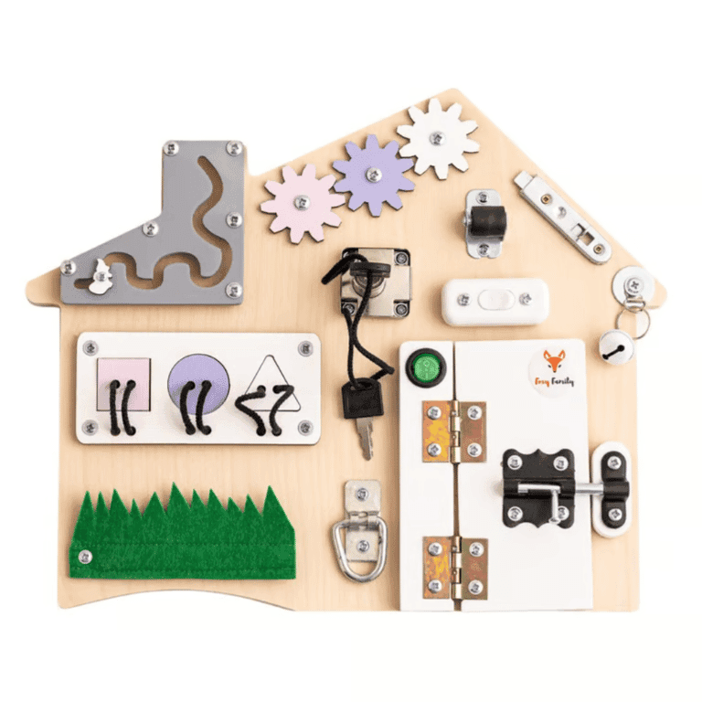 Foxy Family Mini Busy Board Rose Violet