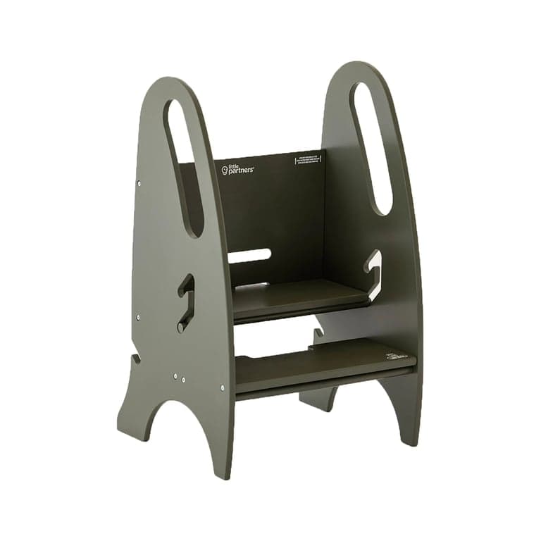 Little Partners 3-in-1 Growing Step Stool Olive Green