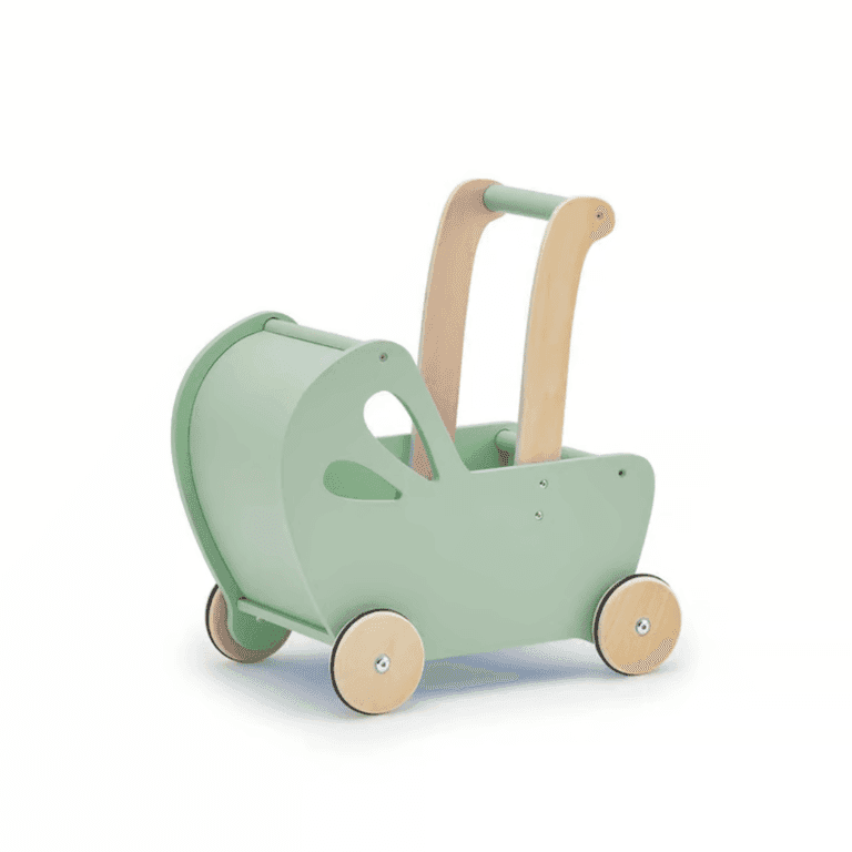 Moover Walker Essential Pram Green (For Experienced Walkers 18+ Months)
