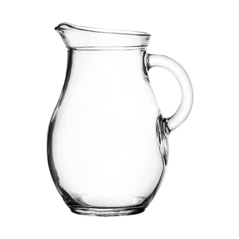 Amazing Child Small Glass Pitcher 18 Ounces 6 Inches High