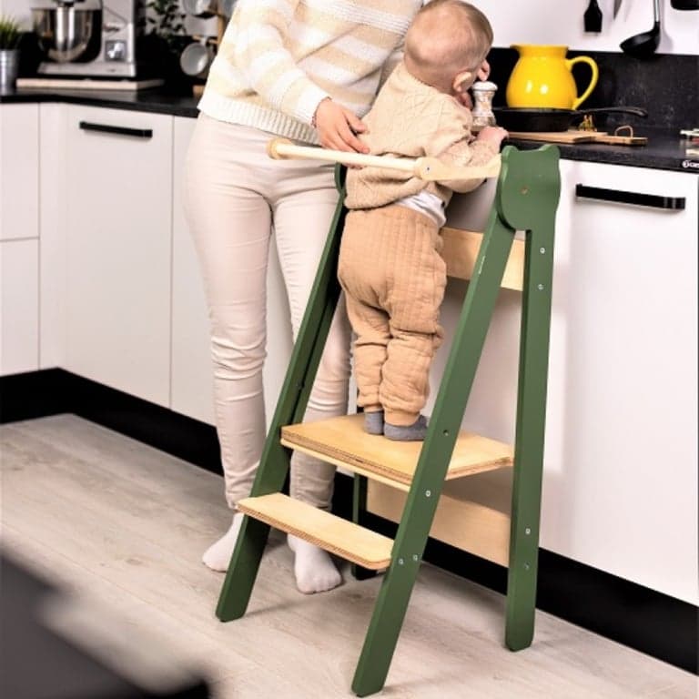 Family SCL Tour pour Tout-Petits Kaki/Naturel