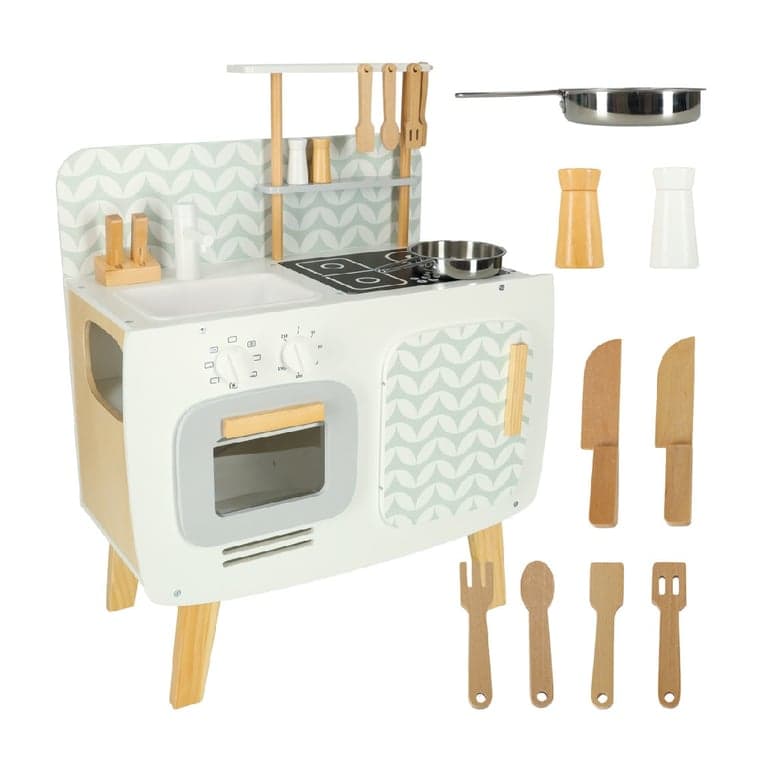 Lulilo Cuisine Jouet Rétro Avec Accessoires