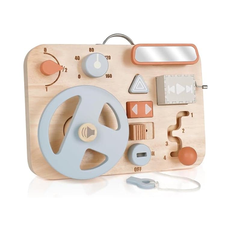 Vanplay Wooden Montessori Busy Board