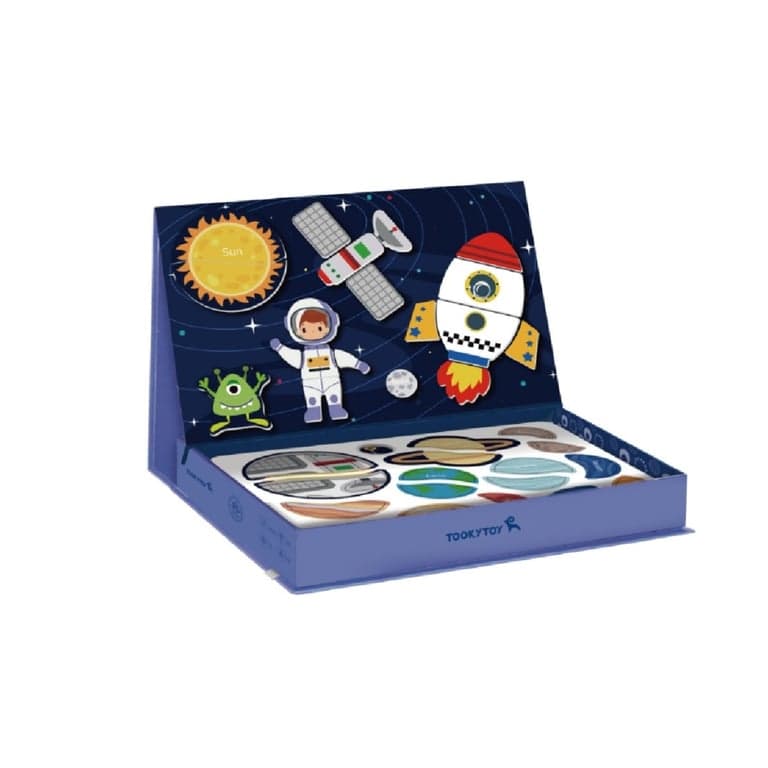 Tooky Toy Puzzle Magnétique Espace