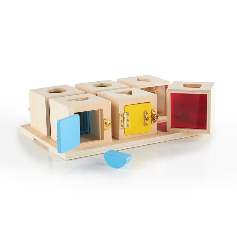 Guidecraft Peekaboo Lock Boxes Set