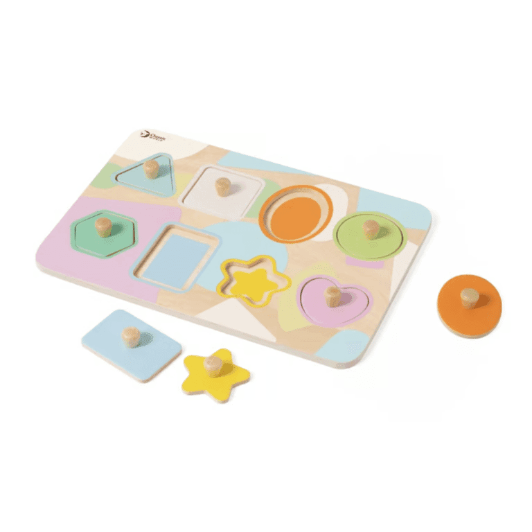 Classic World Puzzle à Formes avec Boutons 9