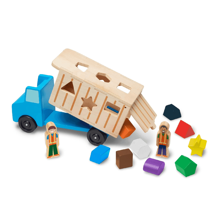 Melissa & Doug Truck Toys Shape-Sorting Dump Truck