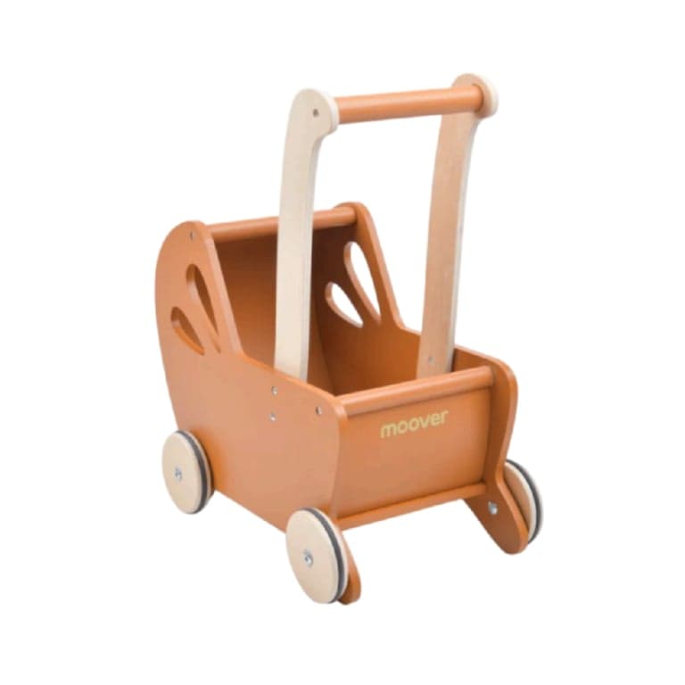 Moover Walker Essential Pram Dark Camel (For Experienced Walkers 18+ Months)