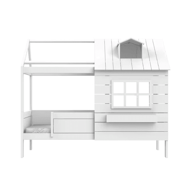LIFETIME Kidsroom Lit Lake House 90 x 200 cm Blanc Deluxe