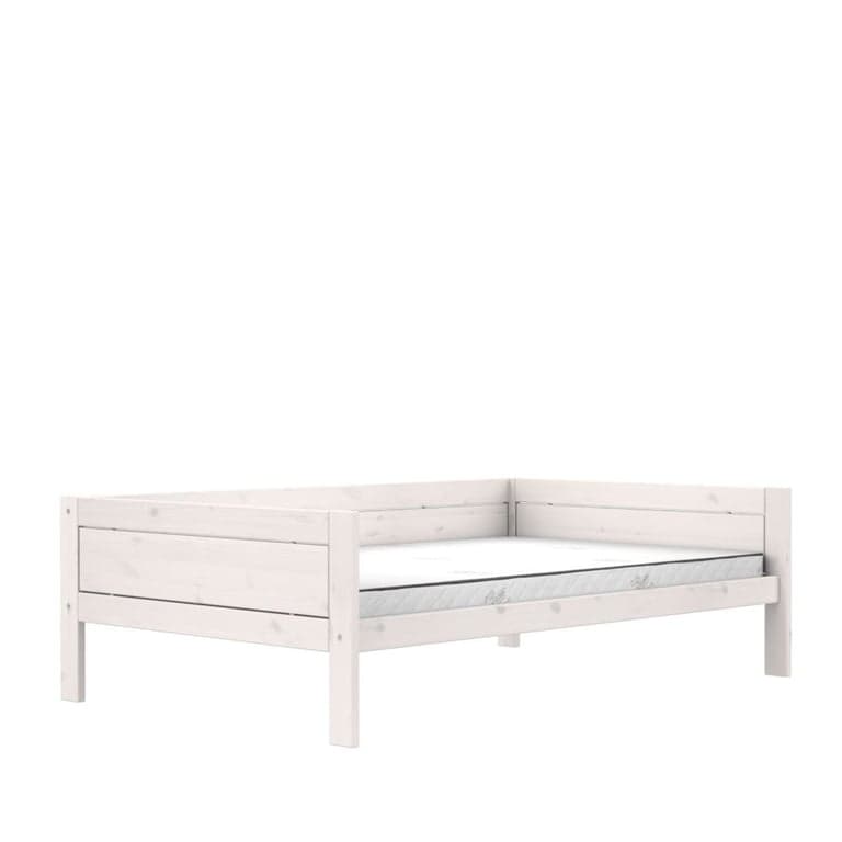 LIFETIME Kidsroom Lit simple pour enfant original 120 x 200 cm Whitewash Deluxe