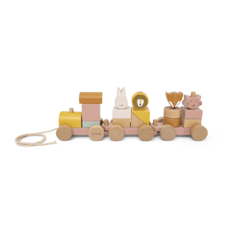 Trixie Train d'animaux en bois Mrs Chat