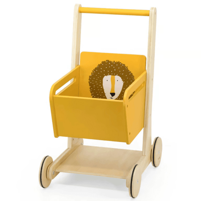 Trixie Chariot de marche en bois Lion