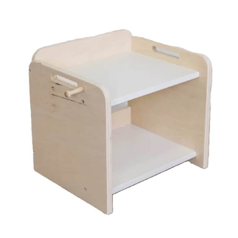 Sapiens Child Montessori Organization Mini Shelf Papaya Birch