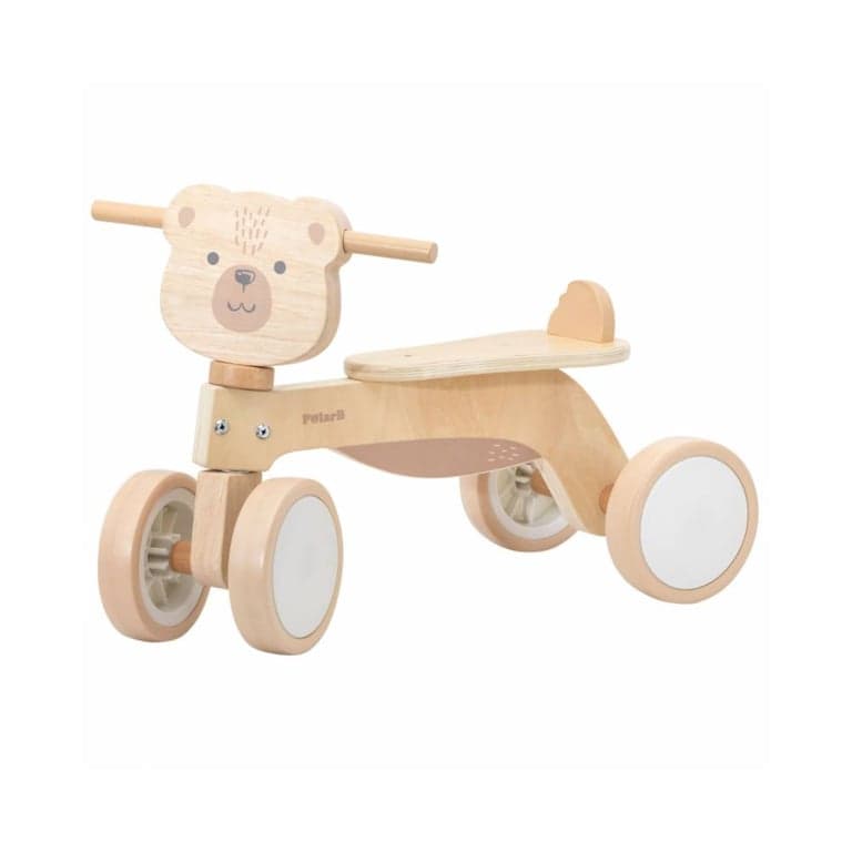 PolarB Draisienne à 4 roues Ourson