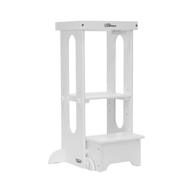 Little Partners Explore 'N Store Learning Tower Soft White