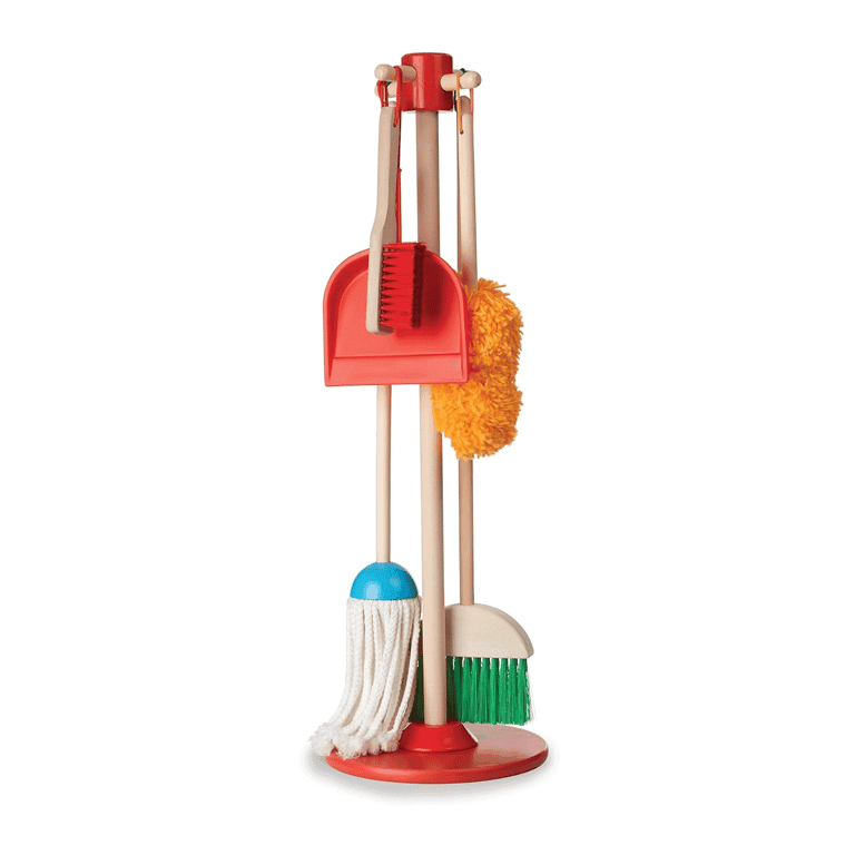 Melissa & Doug Let's Play House Dust! Sweep! Mop! 6 Pieces