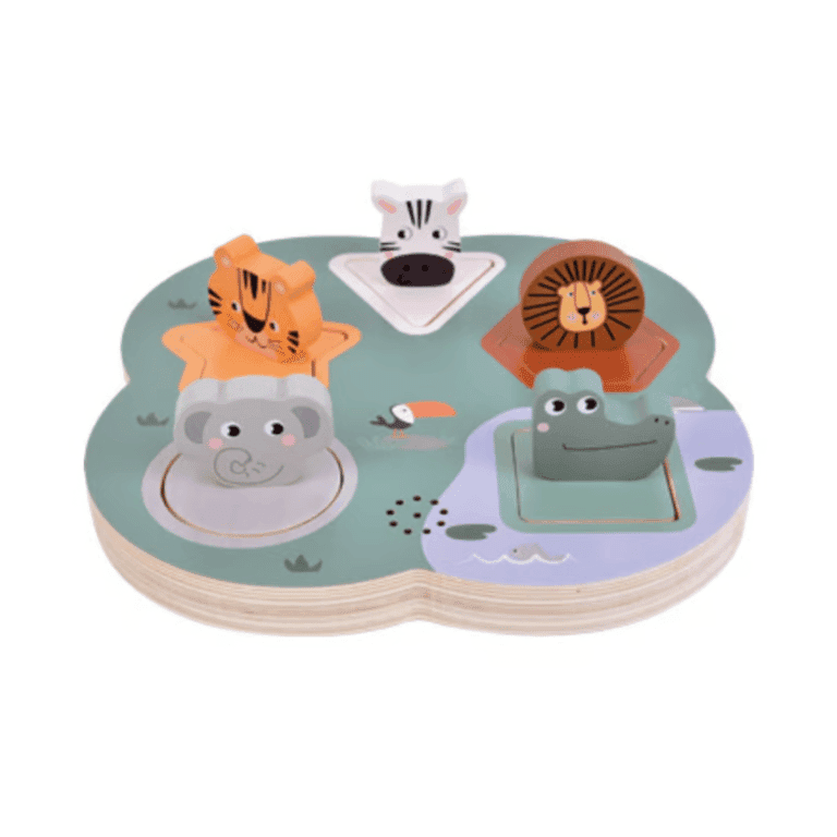 Small Foot Puzzle sonore 3D Amis de la jungle