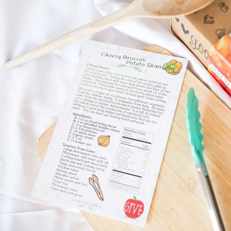 Give Garden Recipe Card