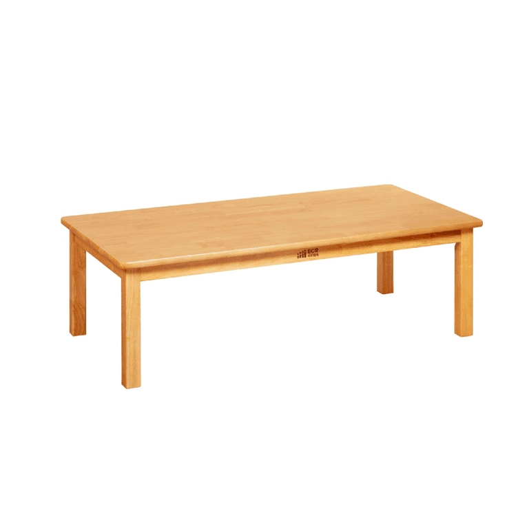 ECR4Kids Chowki Floor Table 24x48 Rectangular