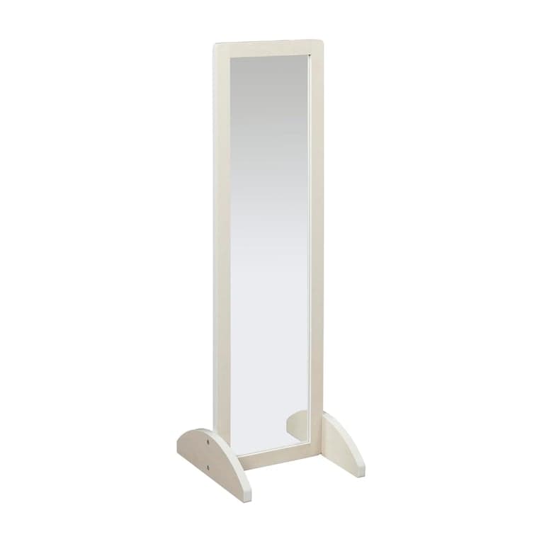 ECR4Kids Single-Sided Bi-Directional Mirror White Wash