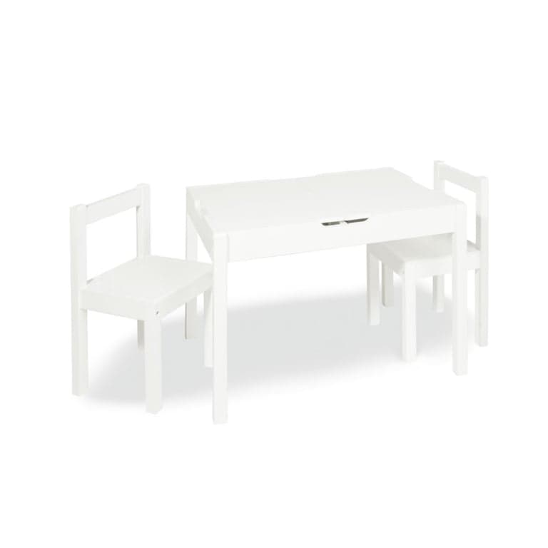 Pinolino Ensemble Table et 2 Chaises Linnea Blanc