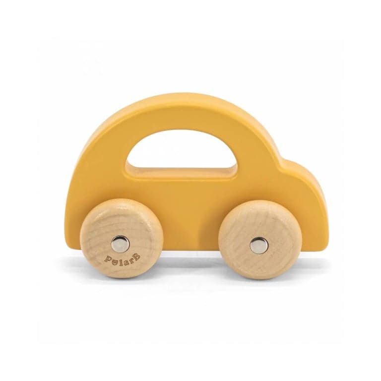 PolarB Voiture à pousser Jaune