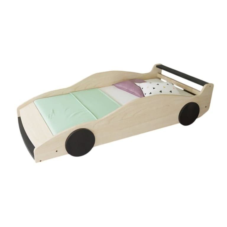 Benlemi Lit Voiture Ferrari F40 Huile Transparente Noir 160 x 80