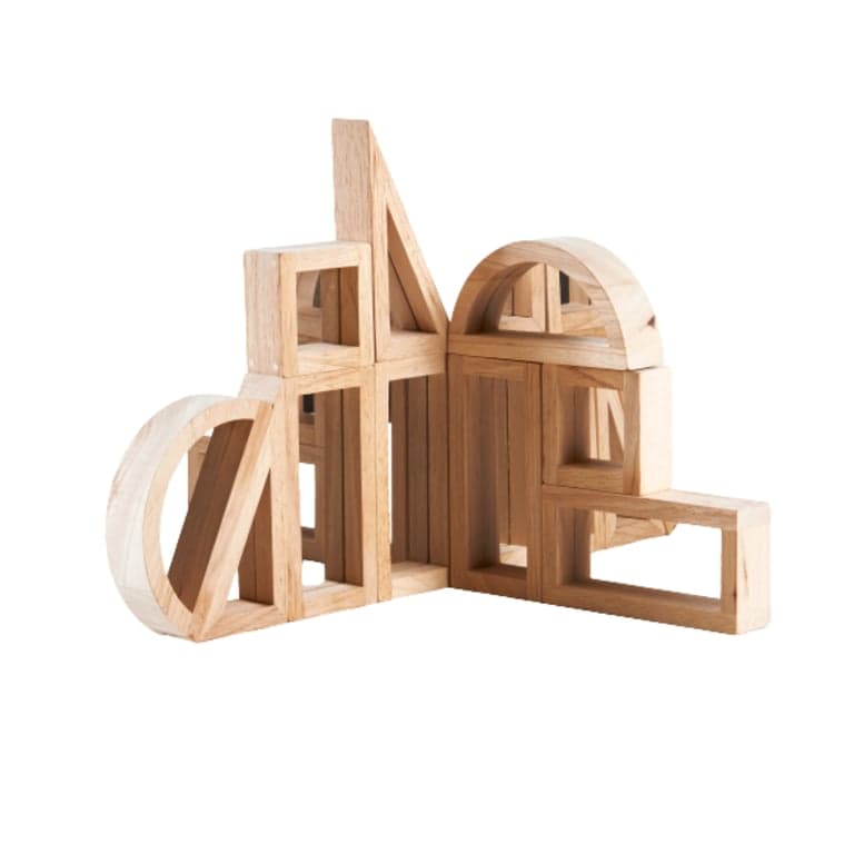 Guidecraft Mirror Blocks 10-Piece Set
