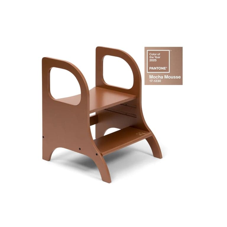 Ette Tete Step Up Tabouret Réglable Mocha Mousse