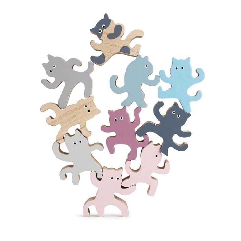 laboos Balance Stacker Game Kungfu Cat
