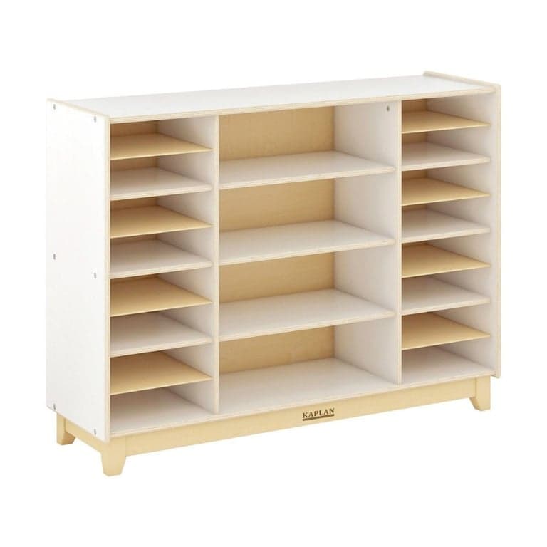 Kaplan Early Learning Sense of Place Shelving and Tote Storage