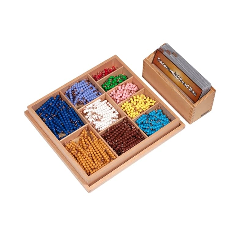 Alison's Montessori Decanomial Bead Box Complete Set Value Line
