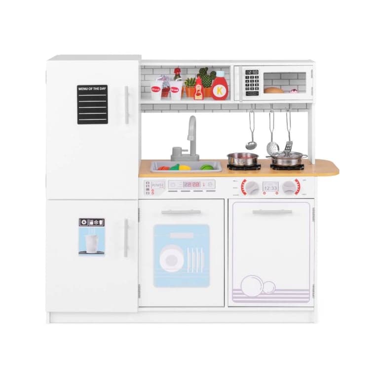 Costway Pretend Play Kitchen Toy With Stove