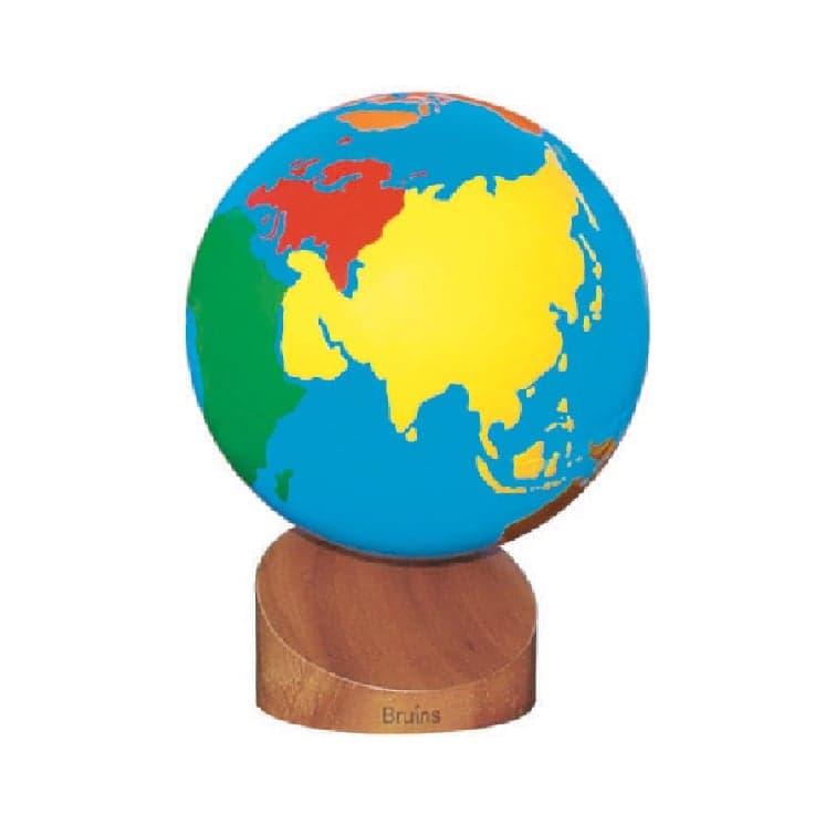 Bruins Montessori Parts of the World Globe