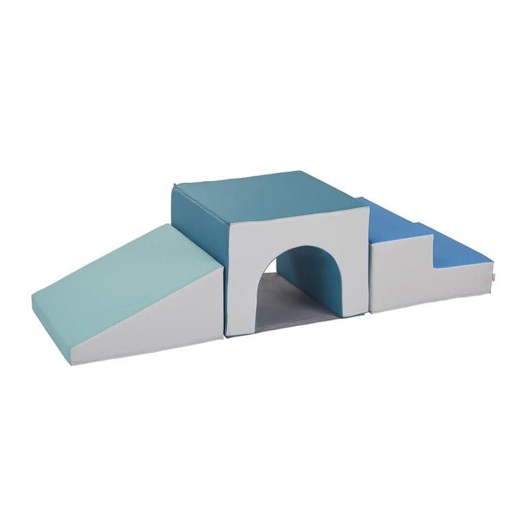 ECR4Kids SoftZone Single Tunnel Climber Soft Play Set Contemporary