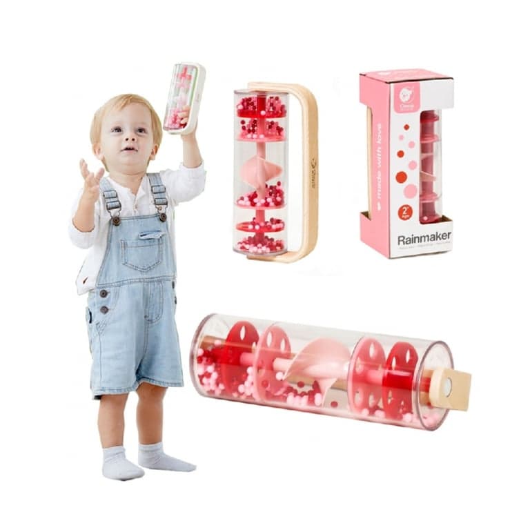 Classic World Hochet Bâton Pluie Rouge