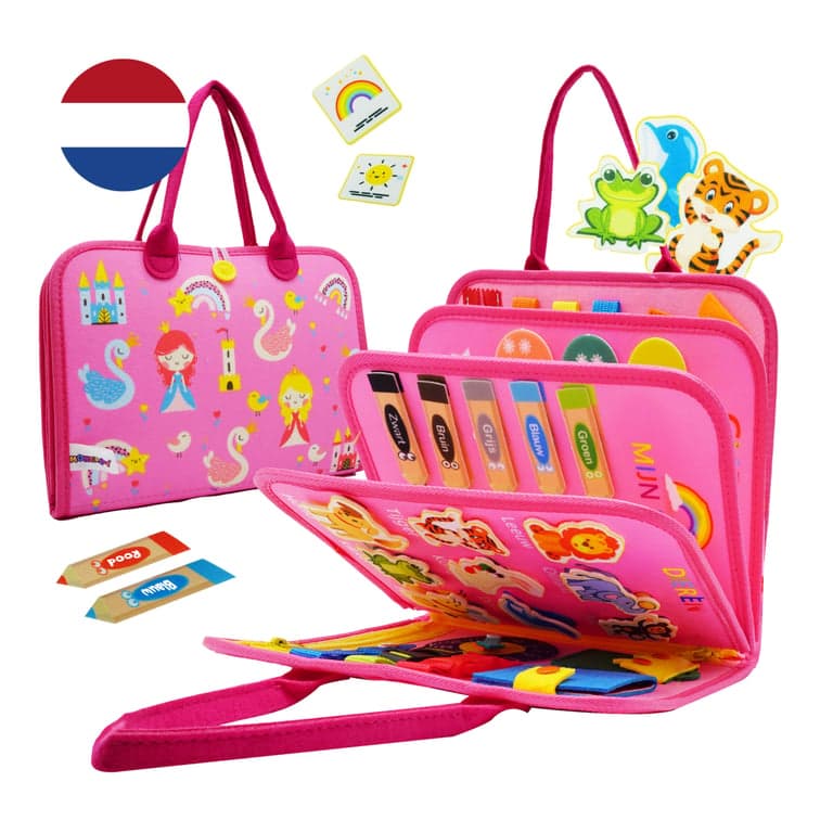 Montiplay Montessori Livre Rose