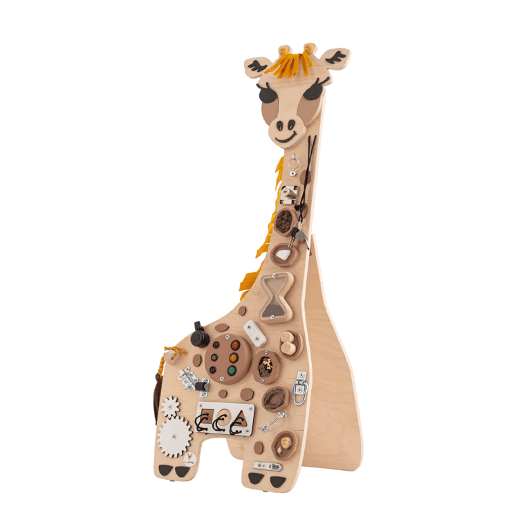 Foxy Family Busy Board Girafe Sans Nom Avec Support