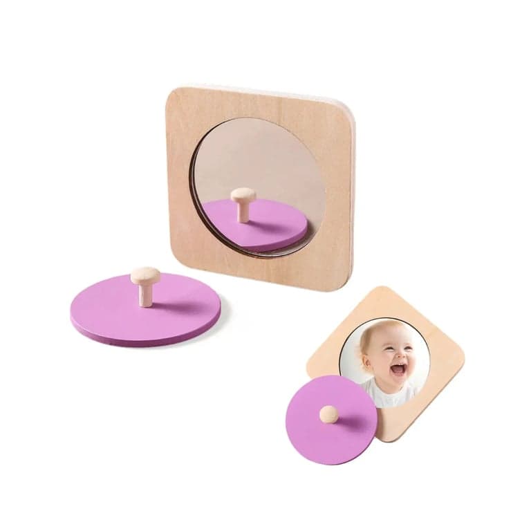 Seaside-Montessori Mirror Wooden Toy