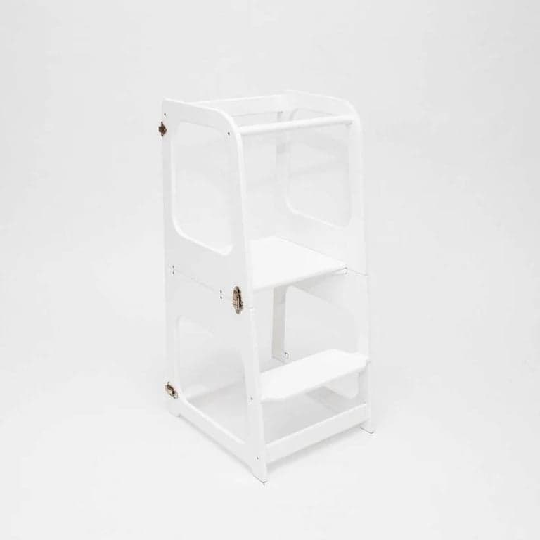 Sweet Home From Wood 2-in-1 Convertible Kitchen Tower White